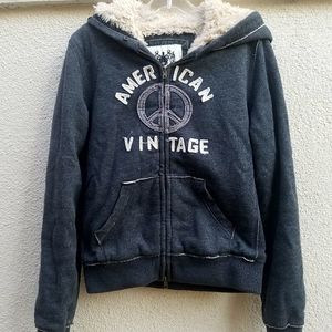 American Vintage Fully Fleece lined Jacket, Large